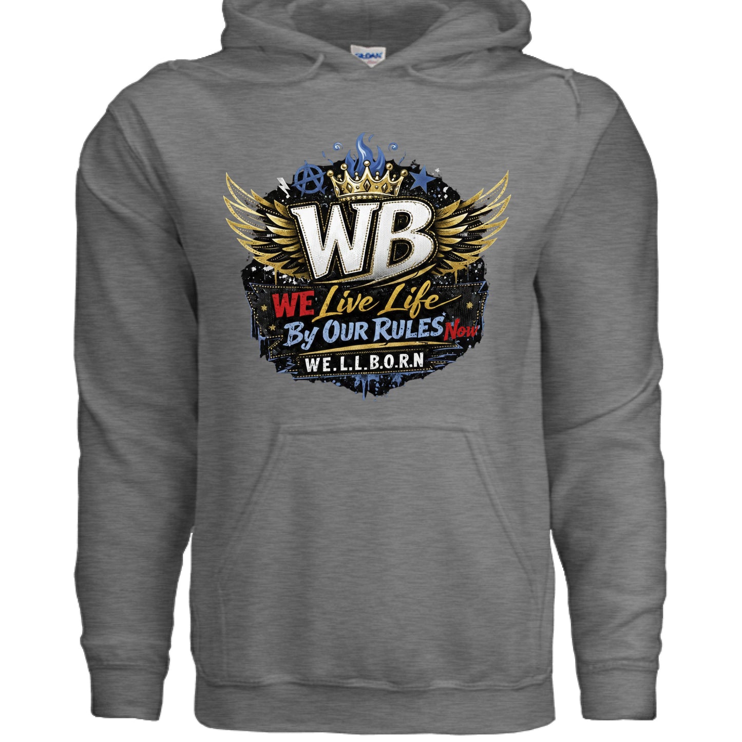 GRAPHITE HEATHER - FRONT