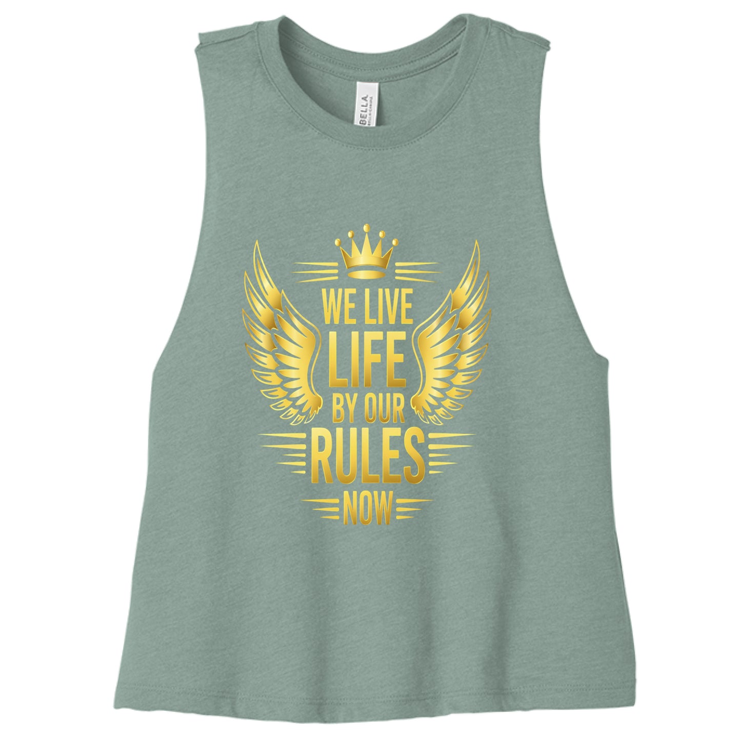 Heather Dusty Blue - FRONT