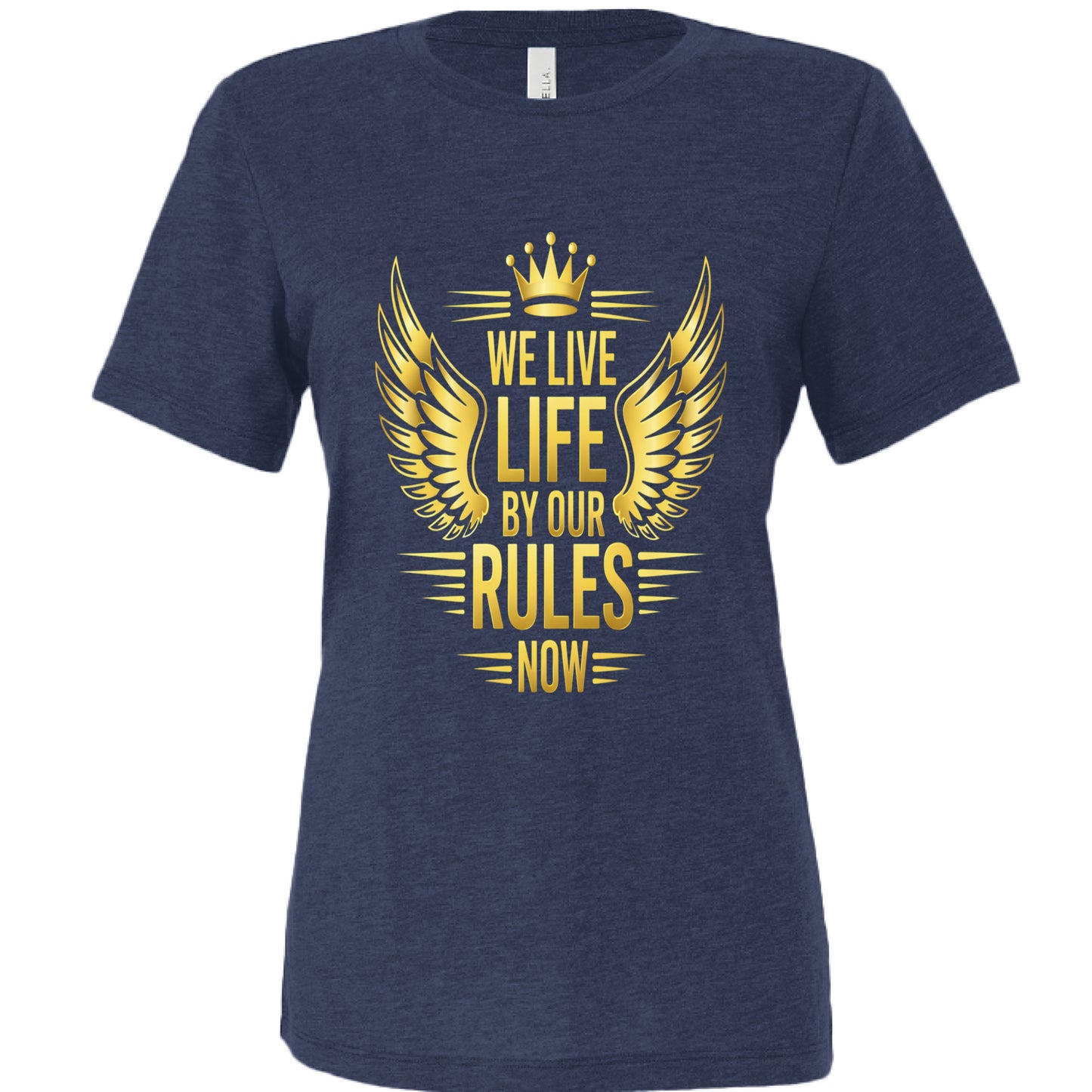 SOLID NVY TRBLND - FRONT